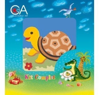 15x15 cm Collection D'art Baskılı Goblen Kiti 1016K