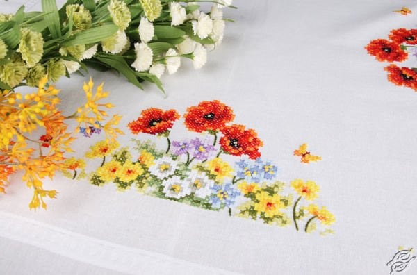 Vervaco Kanaviçe Kare Masa Örtüsü 80x80 cm PN-0145162