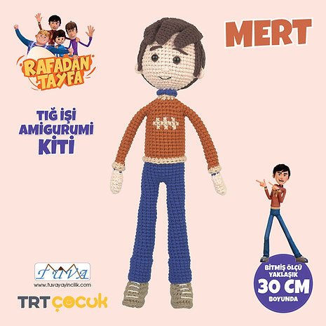 Rafadan Tayfa Mert Amigurumi Kiti