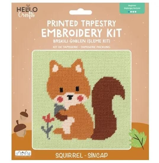 Hello Baskılı Goblen İşleme Kiti HC506