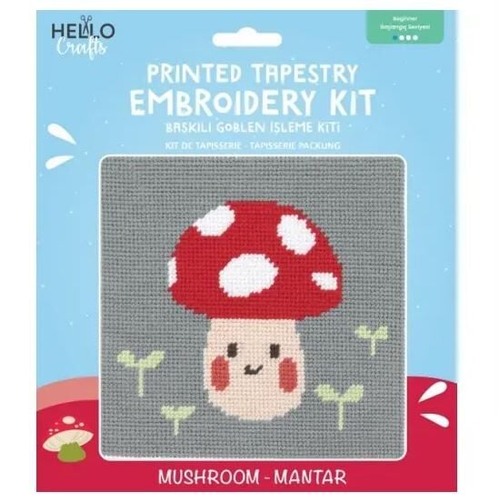 Hello Baskılı Goblen İşleme Kiti HC505