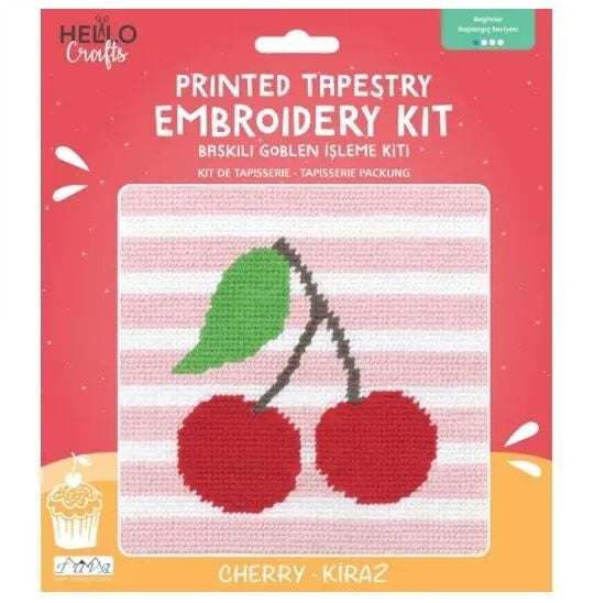 Hello Baskılı Goblen İşleme Kiti HC504