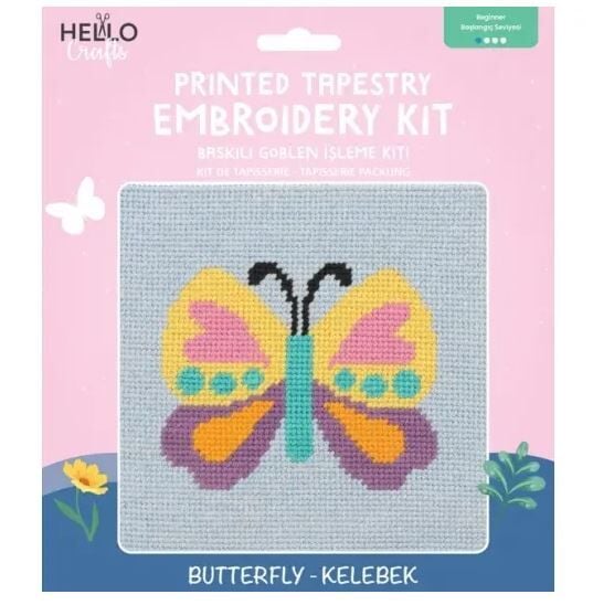 Hello Baskılı Goblen İşleme Kiti HC503