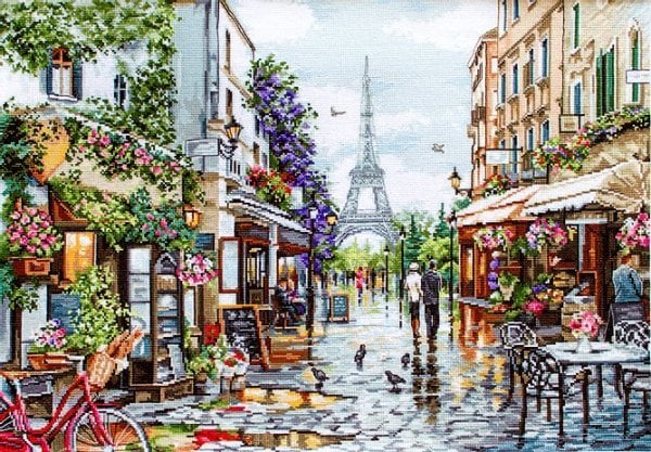 Luca-s Art Goblen Baskısız Kanaviçe Kiti B2365