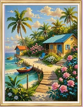 Hobby Mood Boncuk Yapıştırma Goblen Kiti 40x50 cm GC88712