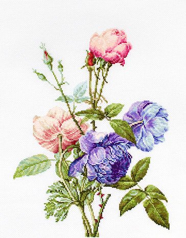 Luca-s Art Goblen Baskısız Kanaviçe Kiti B2349
