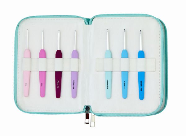 KnitPro Waves 2.0 Deluxe Tığ Seti 14'lü (yeni ambalaj)