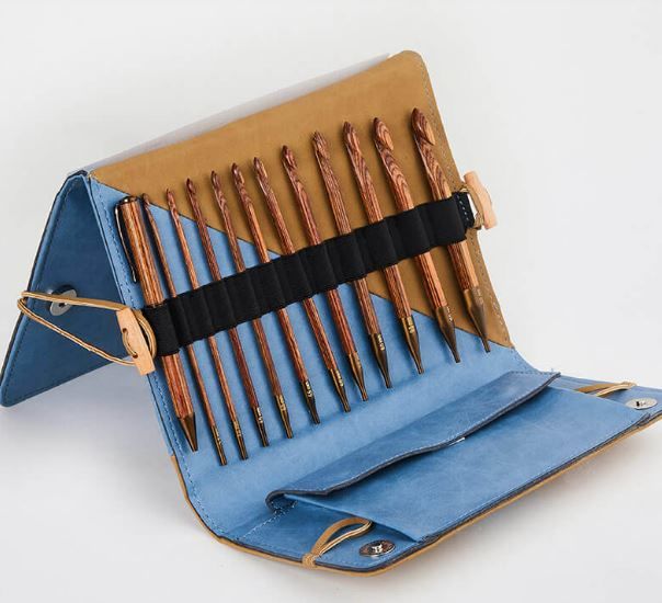 KnitPro Ginger Misinalı Afgan-Tunus İşi Deluxe Tığ Seti