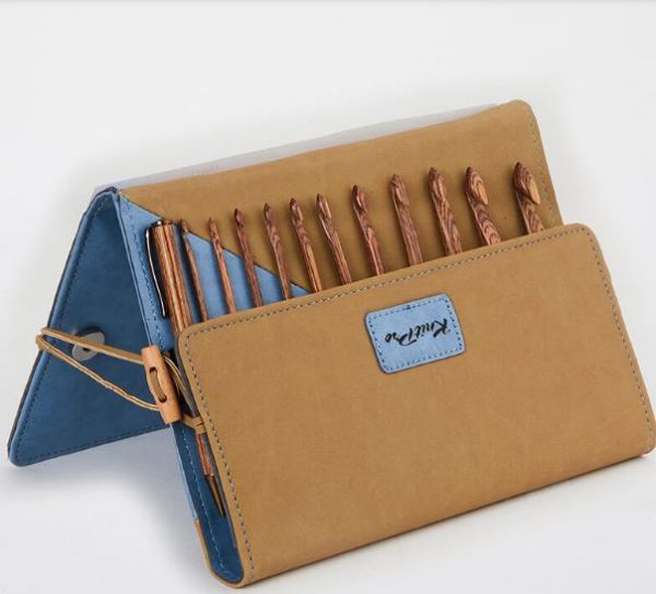 KnitPro Ginger Misinalı Afgan-Tunus İşi Deluxe Tığ Seti