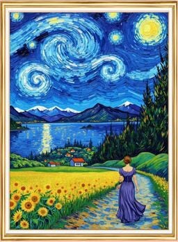 Hobby Mood Boncuk Yapıştırma Goblen Kiti 30x40 cm GD90862