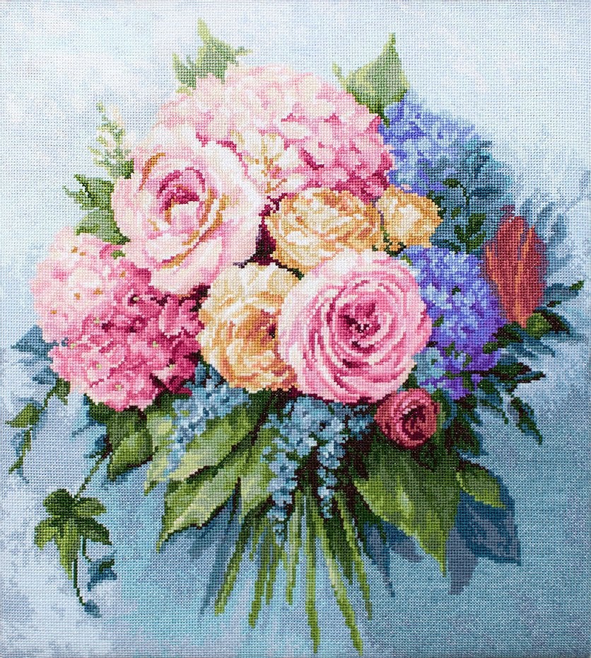 Luca-s Art Goblen Baskısız Kanaviçe Kiti B2371