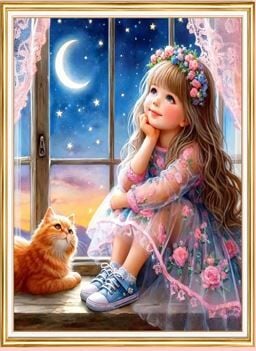 Hobby Mood Boncuk Yapıştırma Goblen Kiti 30x40 cm GD91071