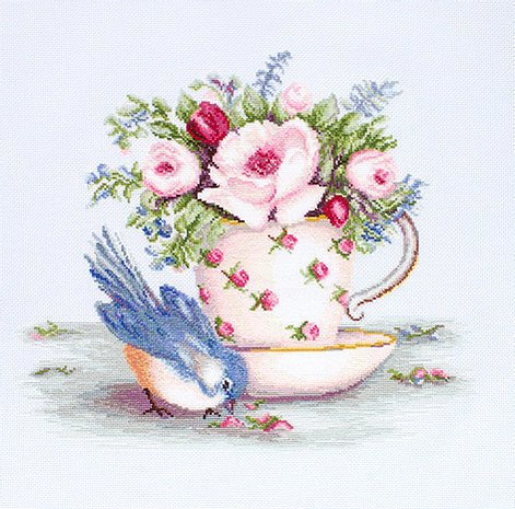 Luca-s Art Goblen Baskısız Kanaviçe Kiti BA2324