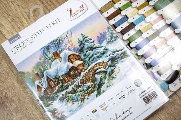 Luca-s Art Goblen Baskısız Kanaviçe Kiti BU5001