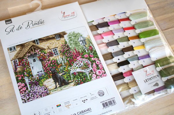 Luca-s Art Goblen Baskısız Kanaviçe Kiti B2377