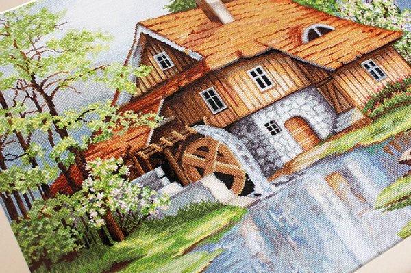 Luca-s Art Goblen Baskısız Kanaviçe Kiti B492