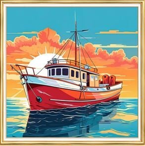 Hobby Mood Boncuk Yapıştırma Goblen Kiti 30x30 cm MS50439