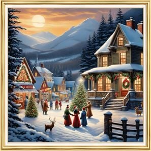 Hobby Mood Boncuk Yapıştırma Goblen Kiti 30x30 cm MS19542