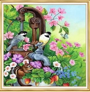 Hobby Mood Boncuk Yapıştırma Goblen Kiti 30x30 cm MS29736