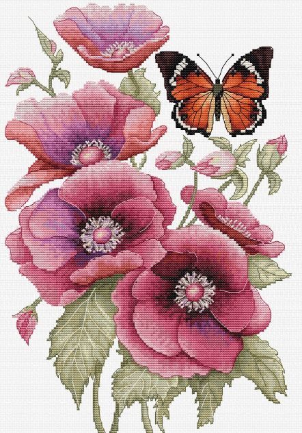 Luca-s Art Goblen Baskısız Kanaviçe Kiti B7037