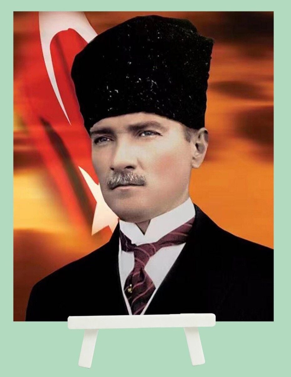Hobby Mood Boncuk Yapıştırma Kiti Şövele Ayaklı 21x25 cm JA13707