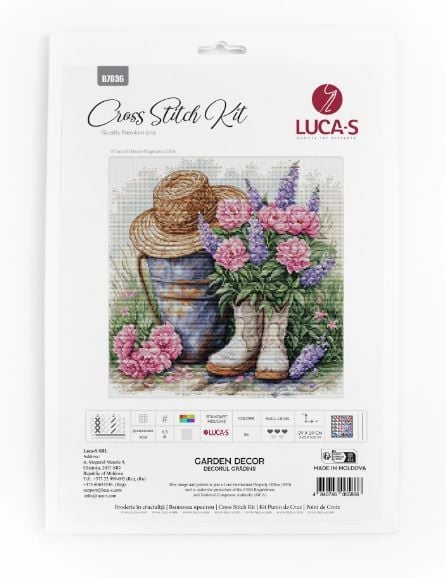 Luca-s Art Goblen Baskısız Kanaviçe Kiti B7036