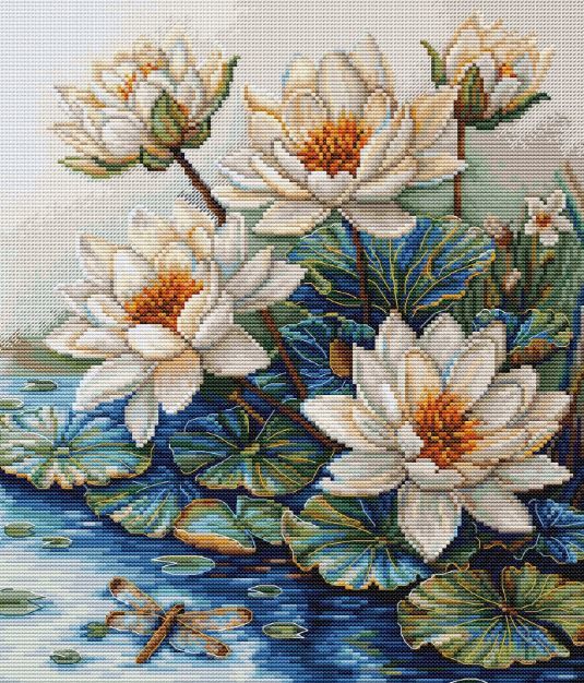 Luca-s Art Goblen Baskısız Kanaviçe Kiti B7039