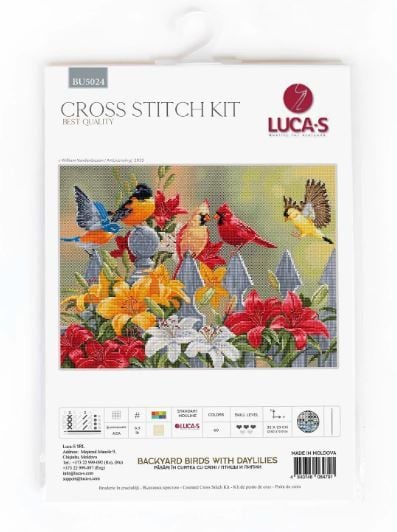 Luca-s Art Goblen Baskısız Kanaviçe Kiti BU5024