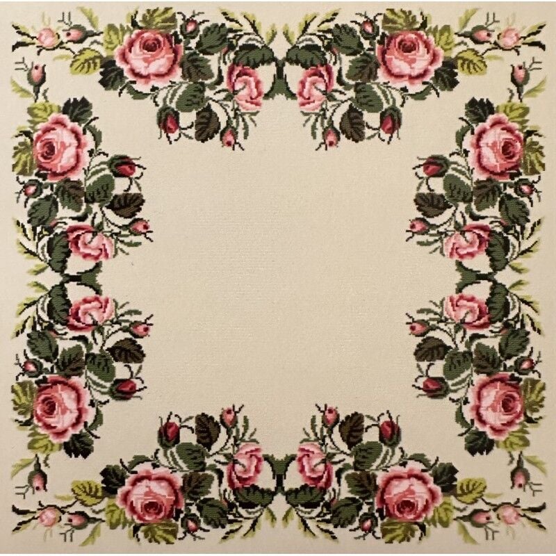 100x100 cm Gobelin Baskılı Goblen Kare Masa 03.24