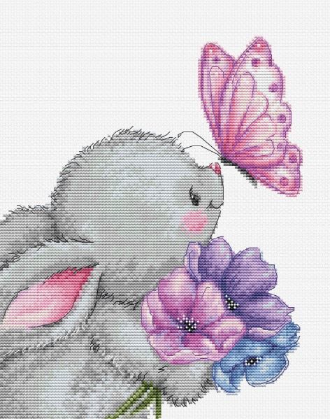 Luca-s Art Goblen Baskısız Kanaviçe Kiti B1235