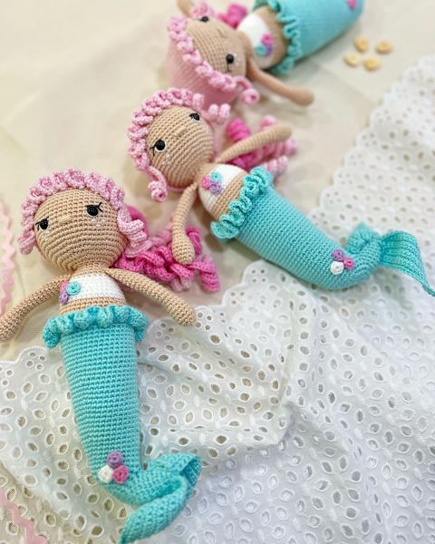 Amigurumi Deniz Kızı