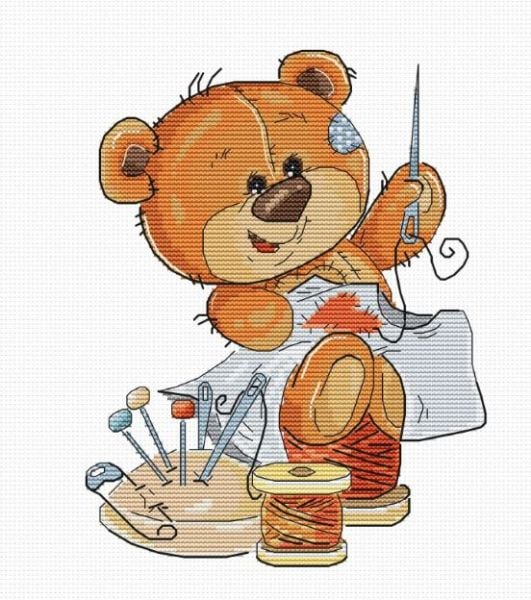 Luca-s Art Goblen Baskısız Kanaviçe Kiti B1180