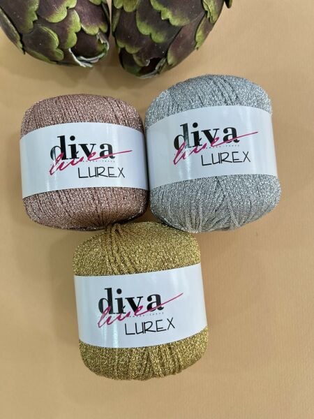 Lurex Simli İp Seti 3 Adet