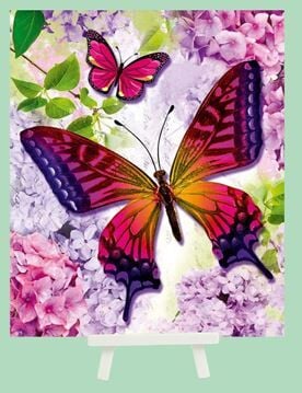 Hobby Mood Boncuk Yapıştırma Kiti Şövele Ayaklı 21x25 cm JA12019
