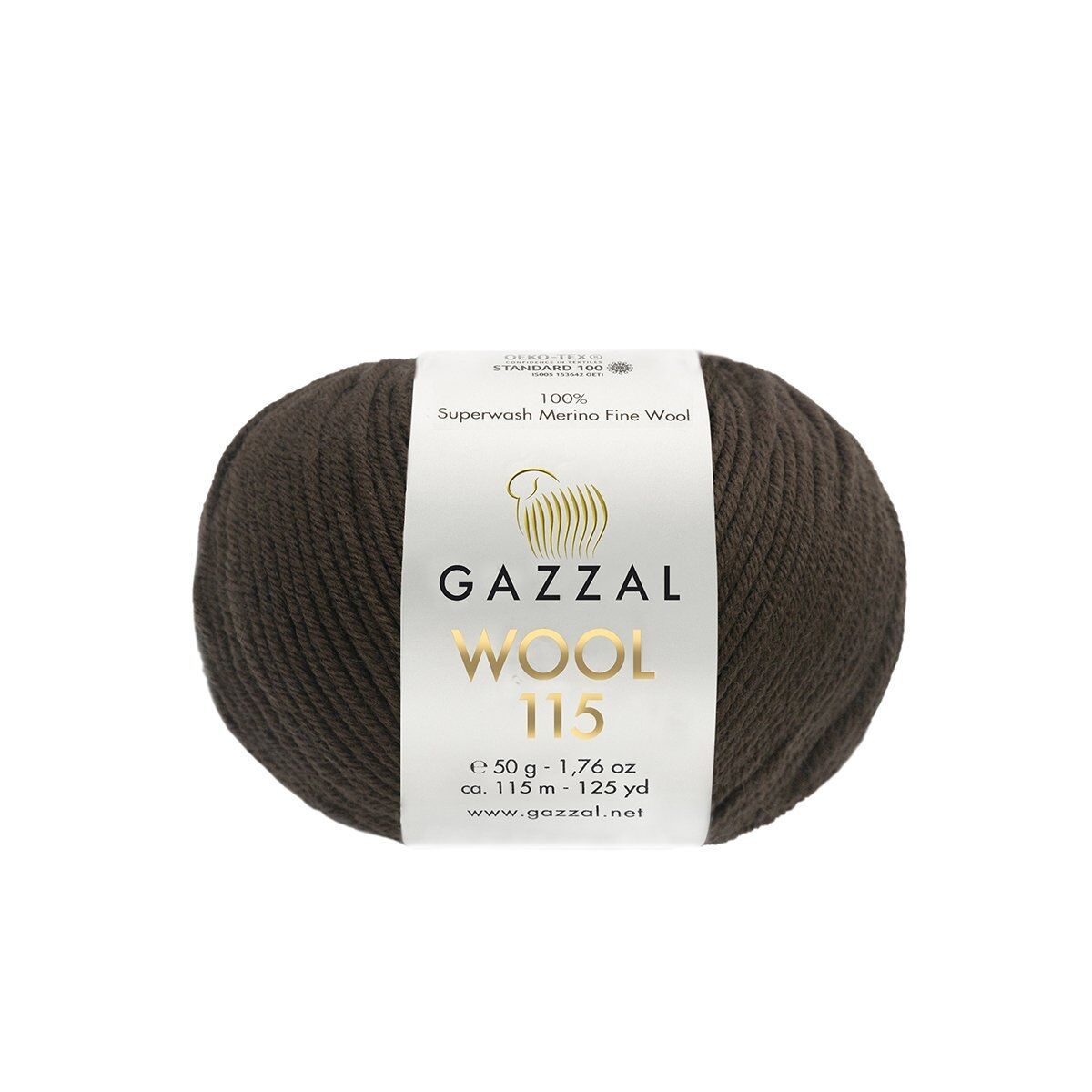 Gazzal Wool 115 - 3313 Acı Kahve