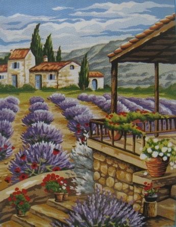 50x65 cm Margot Baskılı Goblen 133 3474