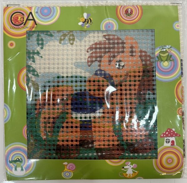 20x20 cm Collection D'art Baskılı Goblen Kiti 2011K