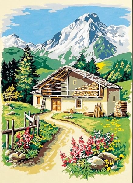 45x60 cm Seg de Paris Baskılı Goblen 929306