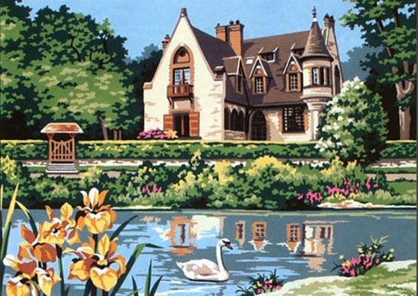 45x60 cm Seg de Paris Baskılı Goblen 929398