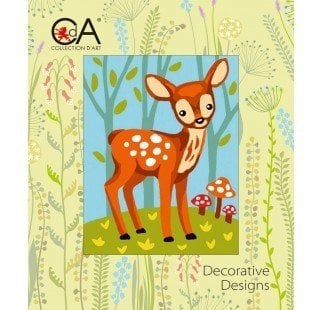 20x25 cm Collection D'art Baskılı Goblen Kiti 3319K