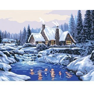 40x50 cm Collection D'art Baskılı Goblen 10383W