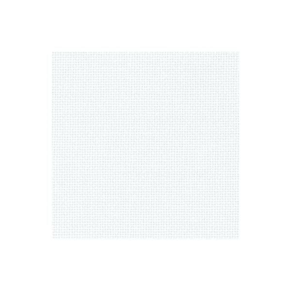 Zweigart Linda 27 ct İşleme Kumaşı Beyaz/100