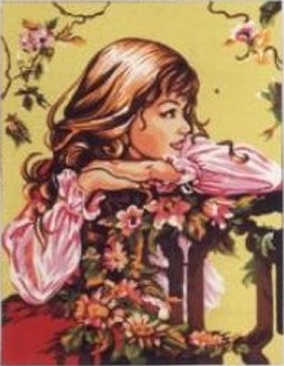 45x60 cm Diamant Baskılı Goblen D564