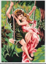 45x60 cm Gobelin Baskılı Goblen 14862 Goblen