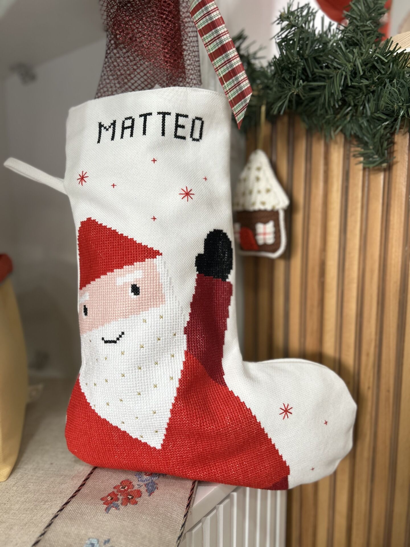 Noel Baba Yılbaşı Çorabı