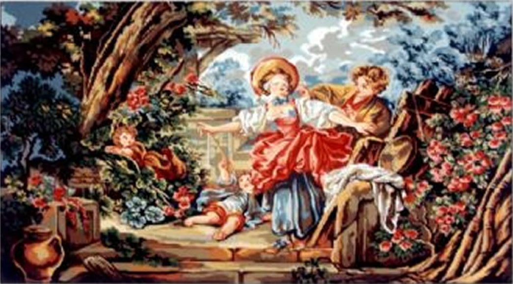 90x130 cm Gobelin Baskılı Goblen 12462