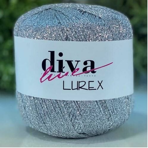 Diva Lurex Simli iplik No 09 Gümüş