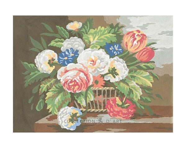 30x40 cm Collection D'art Baskılı Goblen 6161