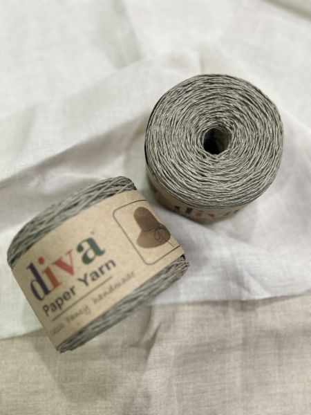 Diva Paper Yarn Kağıt İp Haki