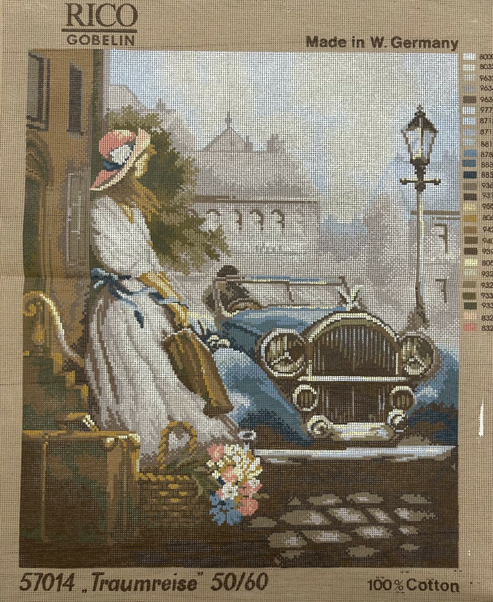 50x60 cm Rico Gobelin Baskılı Goblen 57014